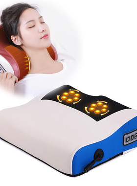 极速Massagemh travesseiro pesco?o massageador infravermelho