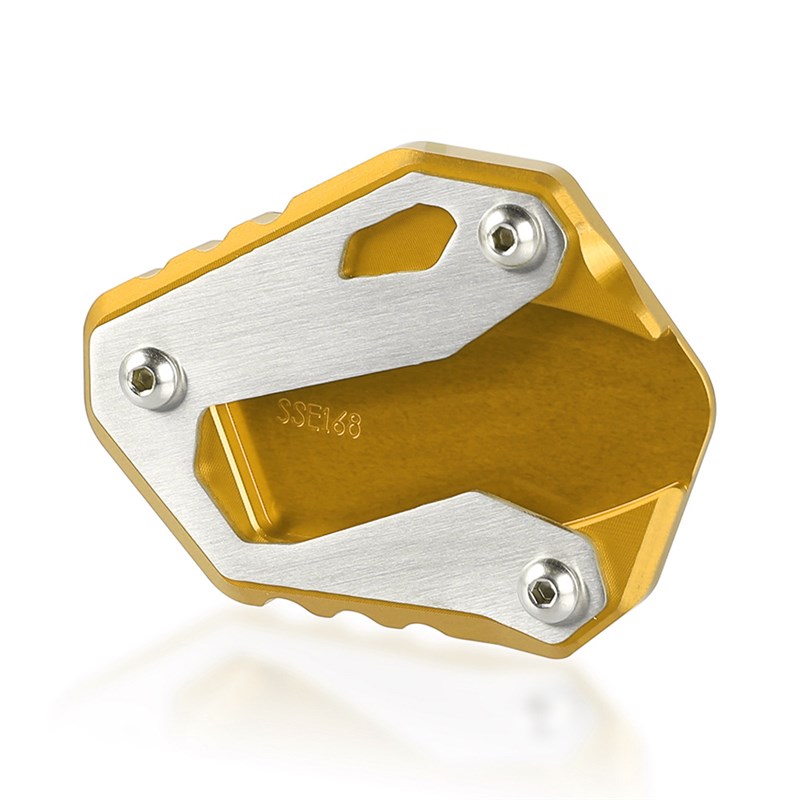 极速适用雅马哈MT03/0q7/09改装FJ/FZ09加大脚撑底座盖帽边撑配件