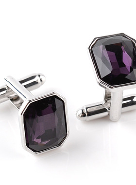 极速5 Colors Luxury Bqlue Purple Cufflinks for Men High Qual