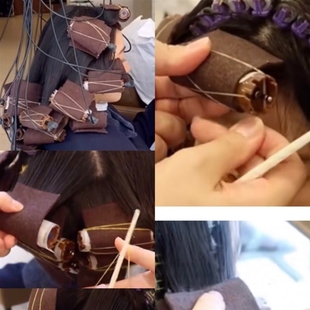 极速美发斜杠青年l好物推荐烫发工具韩式热烫羊毛隔热垫咖啡色和