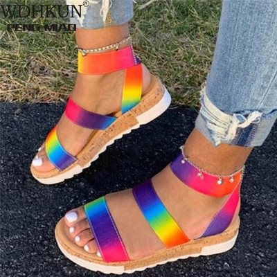 极速Wholesale Women Summer Sandals Plus Size 43 Multi C.olor