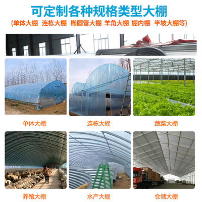 极速养殖大棚钢管骨架全套保温养鸡鹅鸭兔猪舍牛棚羊圈Z椭圆管大