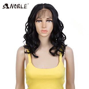 极速Nobble Lace 13x7 Synthetic Front Wig Long Wavy inch