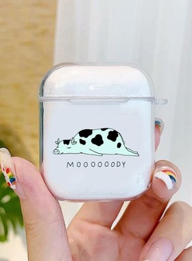 极速Cow High Quality Mooooody Clear SoftK silicone TPU For A
