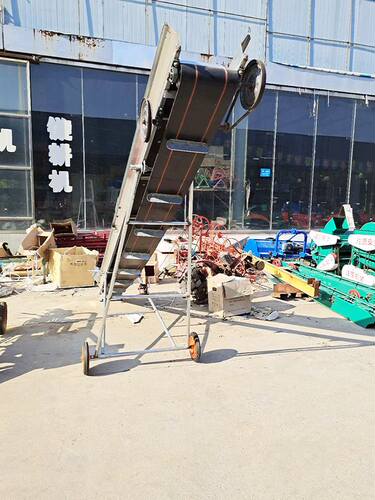 极速厂促b小麦倒跺机 家用电动玉米输送带玉米粒麦子装车输送带提