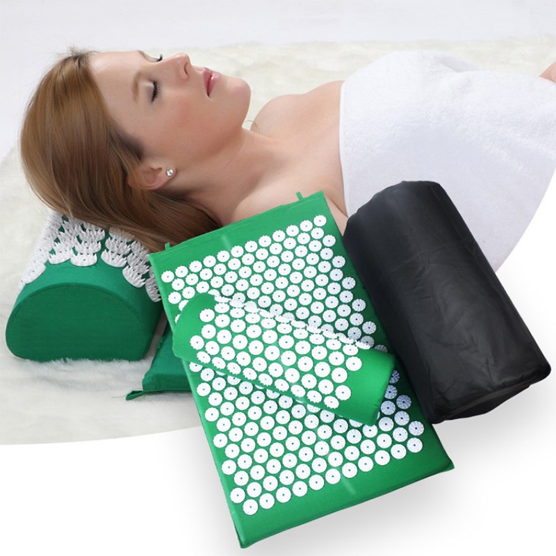 极速Massagee  mat Cushion Shakti Mat Acupressure Relieve Bac