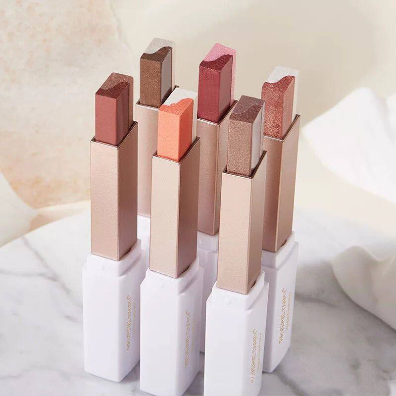 极速眼影a不脱妆防水懒人双色眼影棒一抹成型初学者防汗珠光眼影