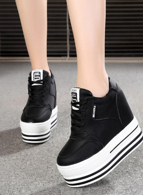 极速WGZNYN Super High Heelvs Chunky Sneakers Women Spring Th