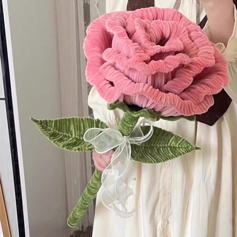 极速超大巨型玫瑰j扭扭棒花束手工diy材料包自制一举夺魁向日葵毕