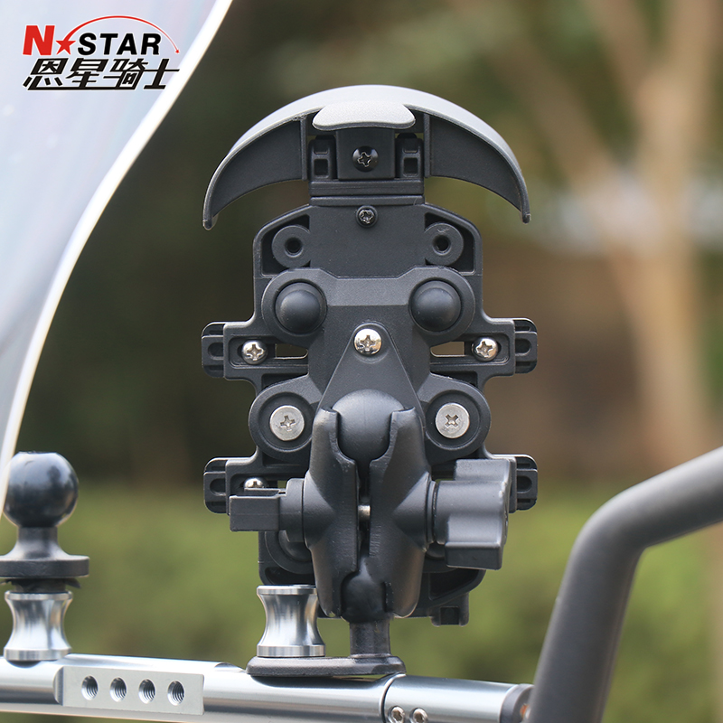 极速摩托车改装减震手机支架雅马哈MT03本田CB400QF春风NK250无线