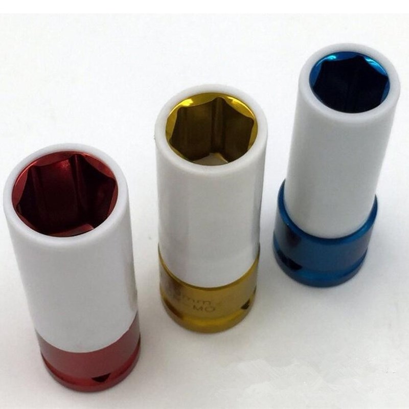 极速3pcs Thin Wjall Deep Impact Lug Nut Socket Set Teflon Pr
