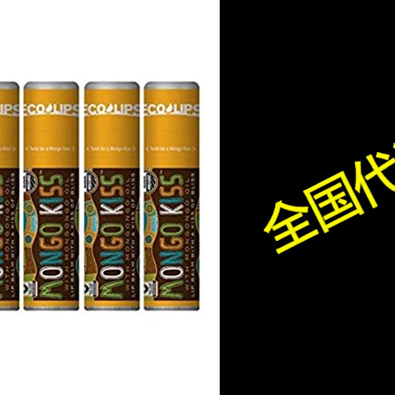 极速Lip Balgm Mongo Kiss 6-Pack (6 Tubes) Vanilla Honey by E