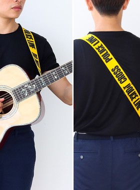 极速Adjustable Guitar Strap ElectDric Bass Strap PU Leather