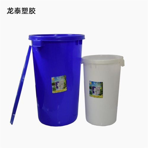 极速圆形白色塑料储水桶家用w酿酒带盖子大水桶蓄水发酵加厚塑胶