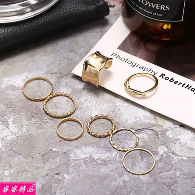 极速Hot- new fashion altloy Knuckle rings vintage joint ring
