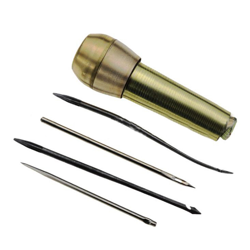 极速1 Set Canvas Leather Tent Shoes GSewing Awl Taper Repair