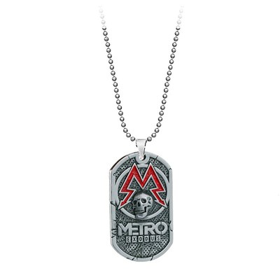 极速Game Metro Exodus 2033 Necklace Pendants Metal SoYuvenir