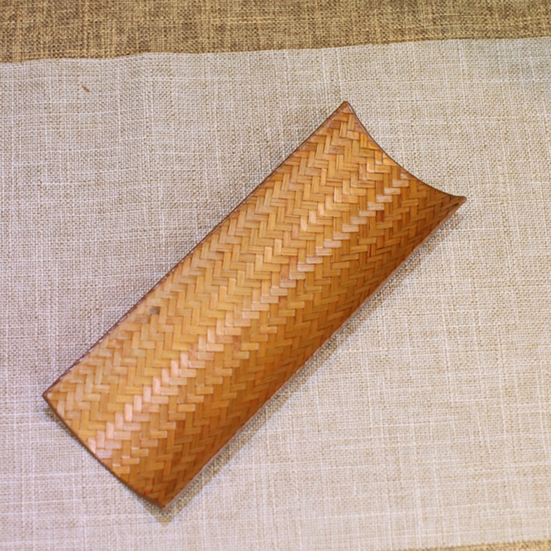 极速中式竹编大漆藤编茶则竹茶则荷茶拨竹茶荷茶R则茶匙茶道六君