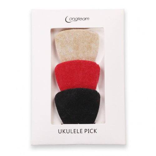 新品pcs Soft Felt Ukulele Pick Plectrum UkulPele accessories