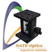 极速nt07vmi25精密手动升降台 光学实验升降滑台 齿条z轴水平工作