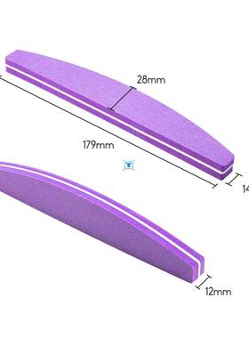 极速5/10pcs Nail File Natil Buffer 100/180 Sanding Buffer Bl
