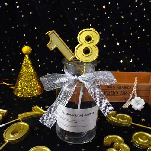 新品digital candles birthday cake candle Lparty decoration c