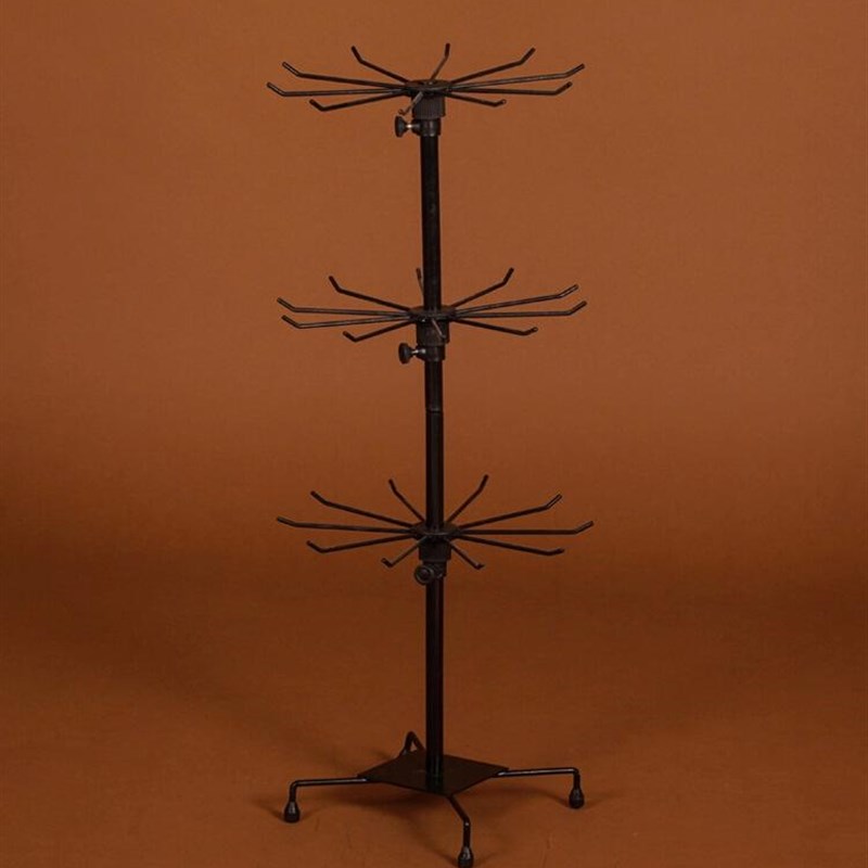 极速展示饰d品旋转架项链挂架首饰架子袜子货架落地手机挂件手链