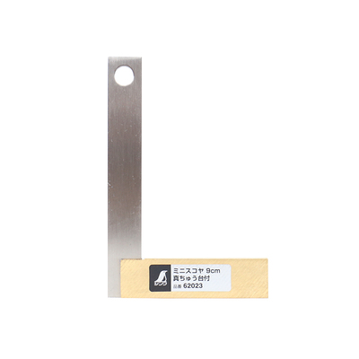 极速亲和SHINWA企鹅牌精v密迷你直角尺90尺木工划线测量检验黄