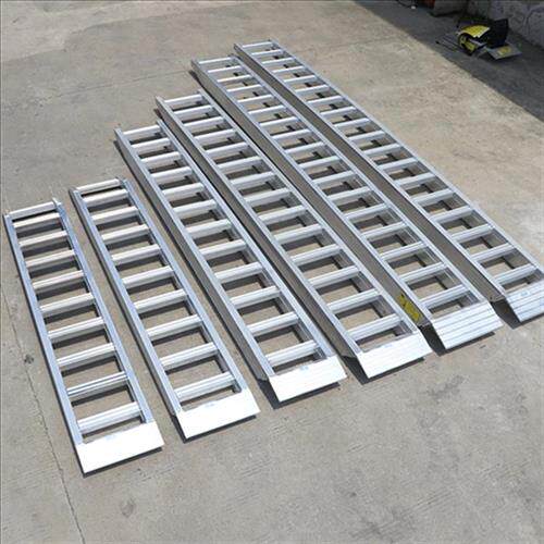 极速新品车d实b用汽车轻型拖车铝u梯挖掘合金工程收割机爬梯爬楼