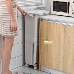 Recycle Can Bin Sorting Househo 极速Kitchen BTin Trash