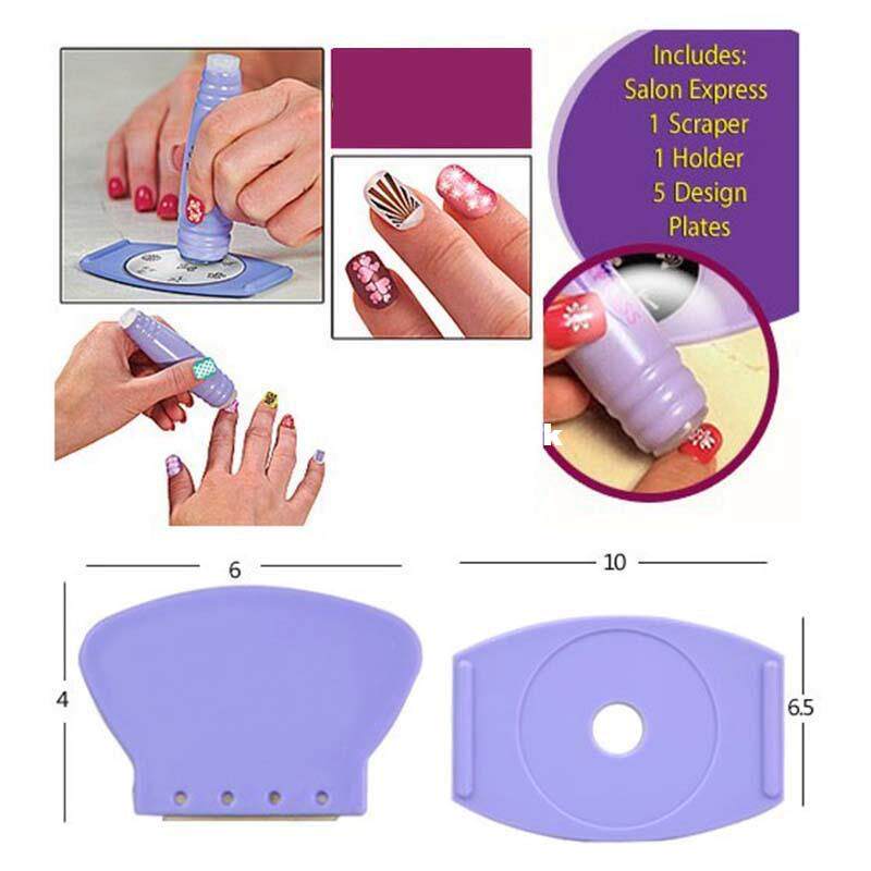极速Finger print device euxpress salon nail art print device