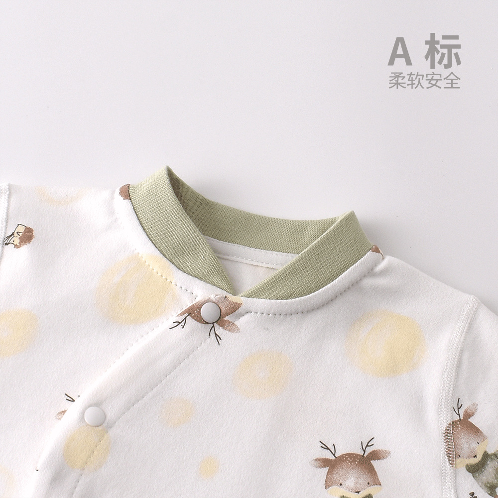 宝宝衣服女秋季新款a类高腰护肚冬季打底无骨婴儿秋衣秋裤套装