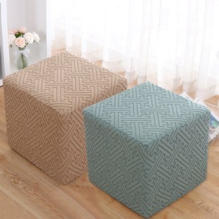 通用凳子套罩圆形凳子套长方形凳套H罩方圆墩子套罩换鞋凳套罩