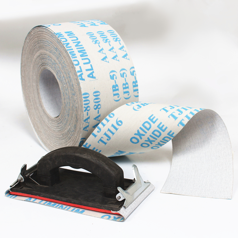 涂层干磨砂布卷/手撕砂布/r白软布卷/4寸4.5/寸木工砂纸/TJ-116