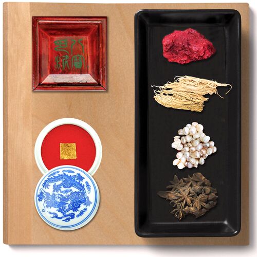 朱磦朱砂 漳州市l八宝印泥厂礼品级  杨锡伟 专业 书画印泥