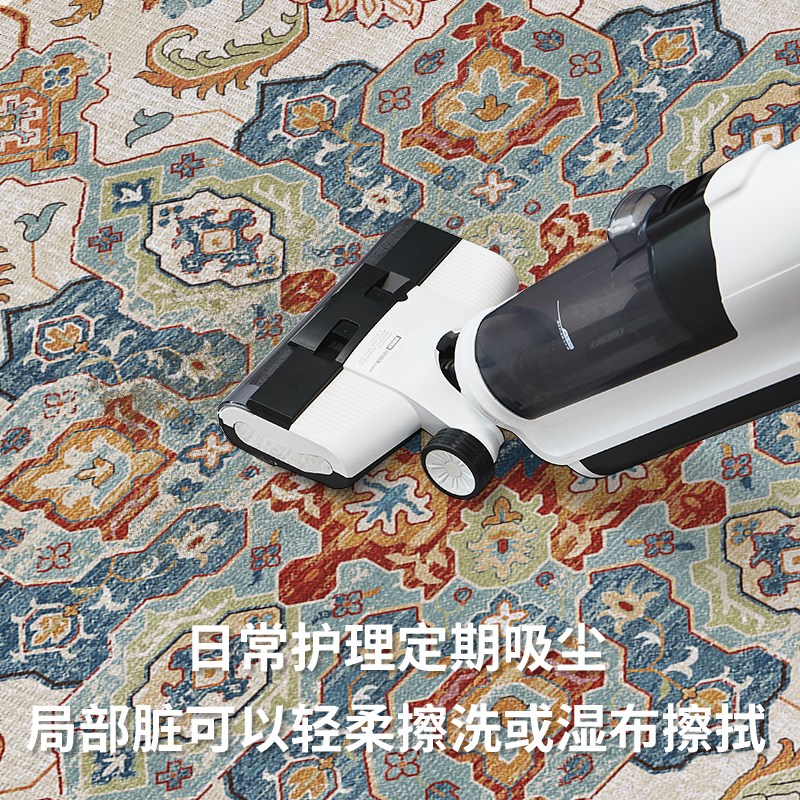 轻奢入户进门垫复古波p斯门厅玄关垫门口进门地毯美式乡村田园地