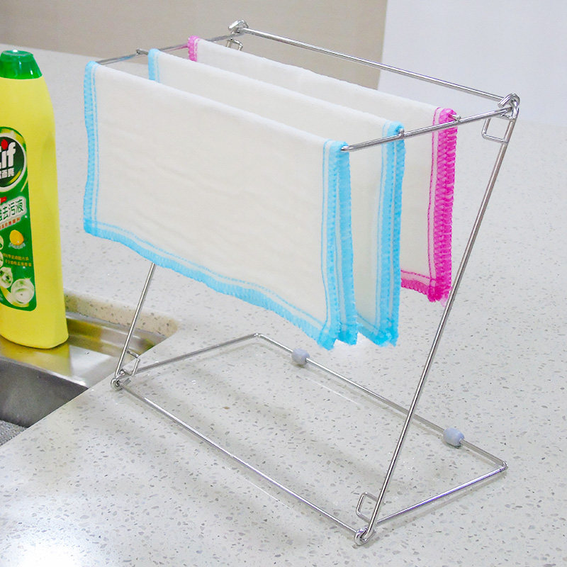 304不锈钢厨房抹布架洗碗布毛巾杆挂架手套沥水架U落地免打孔收纳,厨房/烹饪用具,厨房置物架/置物柜/角架,淘宝优惠券,粉丝福利购,淘宝优惠卷