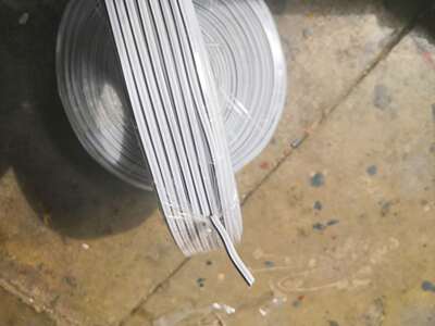 国标发光字灰白黑白无氧铜镀锡平行线Cled电源线红黑2芯电线护套