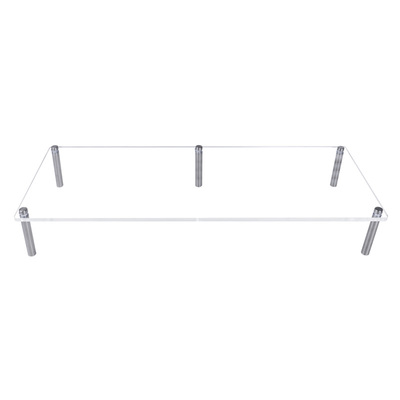 台式电脑增高架i办公室桌面显示器支架亚克力收纳架子笔记本置物