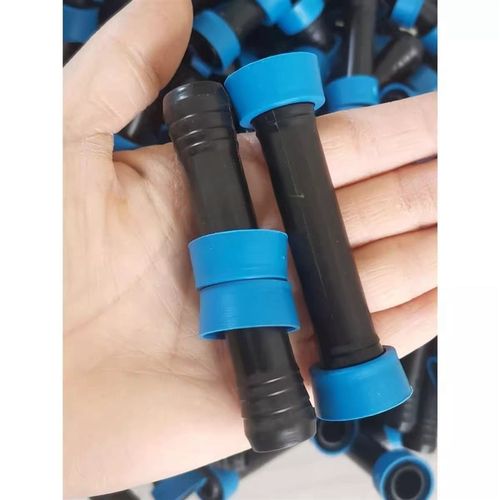 16滴管农用滴灌管拉环直接滴灌带接头连接器毛管直接头Z直通头配