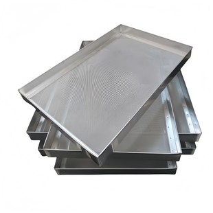 养鱼过滤网筛鱼缸过滤网304不锈钢超细鱼池周转箱V分离滤网筛定制