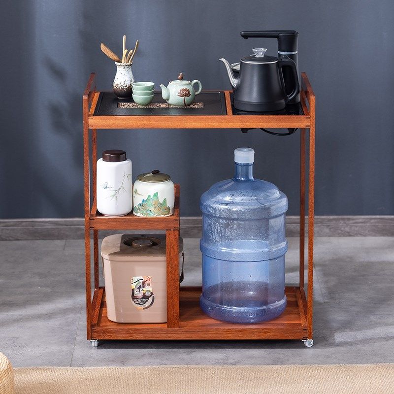 实木茶车移动茶台家用茶桌客厅沙发边柜烧水壶R一体式功夫茶桌边,住宅家具,移动边几/推车,淘宝优惠券,粉丝福利购,淘宝优惠卷