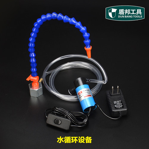 斯海森玉石打磨雕刻机防尘箱工作台压克力防水板水泵玉雕滴水装置