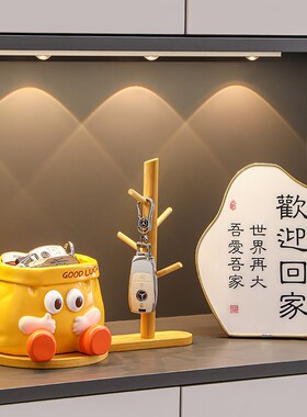 入户放钥匙收纳盒玄关摆件进门口鞋柜客厅家居装饰品乔迁新居礼物