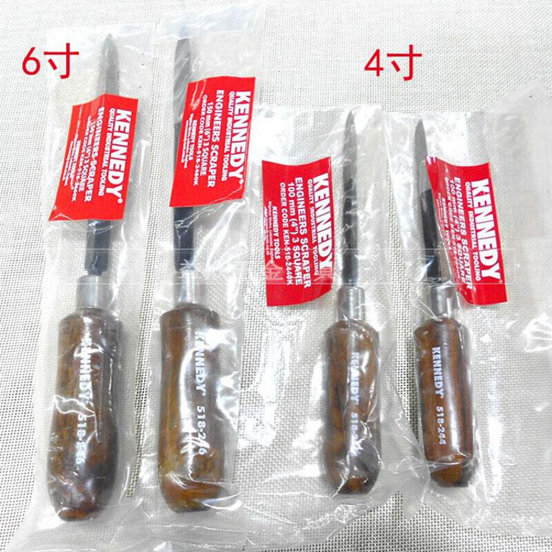 钳工刮刀三角修边刀去金属毛曲轴瓦刮刀518-2460K三角形6寸图片