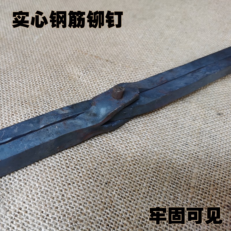 夹狗钳猫夹头子螺纹钢手工锻打加粗加厚椭圆通用圆形狗钳子可定制