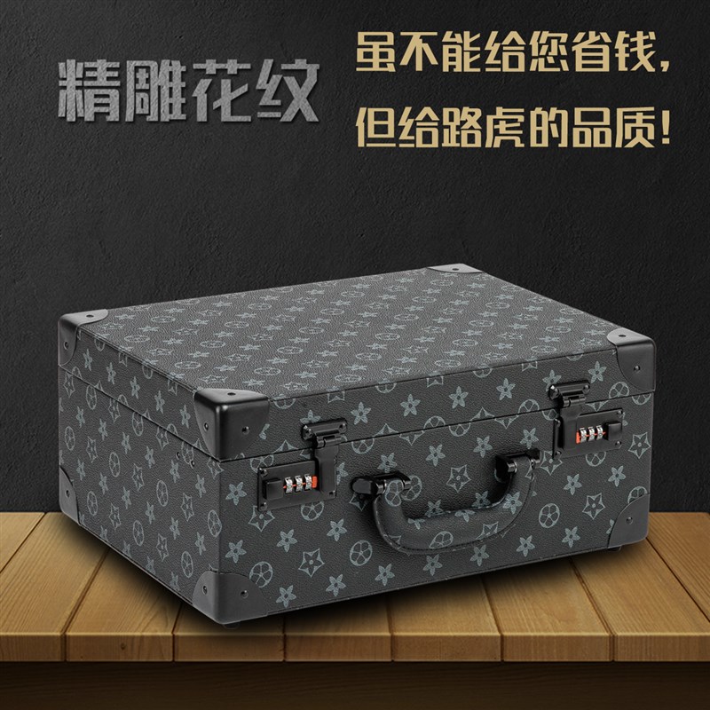 高档理发师专用工具箱复古美发手提工具包工具箱发型师专用大容量