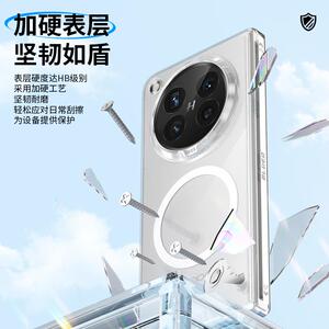 蓝猩适用OPPOfindn6手机壳0透转轴磁吸findn6磁吸保护套中轴保护