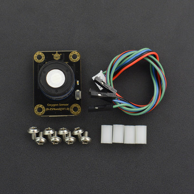 Gravity: I2C 氧气传感器(0-25%Vol)易上手氧气传感器