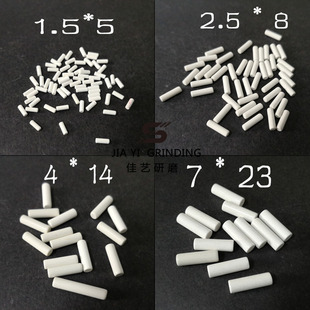 高频瓷磨料正圆柱抛光石振动机研磨抛光材料金属铝合金铜研磨石